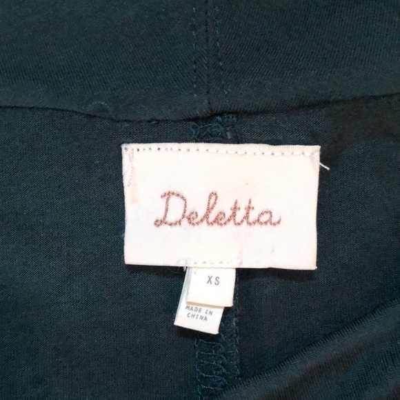 Anthropologie Deletta Brienne Off Shoulder Top XS - Picture 4 of 8